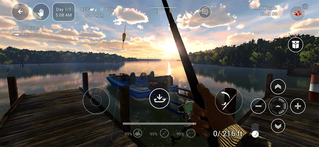 Fishing Planet (Фишинг Планет) МОД/Взлом [Меню, Бесконечные монеты и Открытые уровни] Screenshot 1