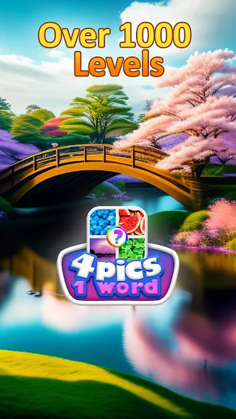 4 Pics 1 Word: Guessing Games МОД/Взлом [Много денег, Монет и Все открыто] Screenshot 5
