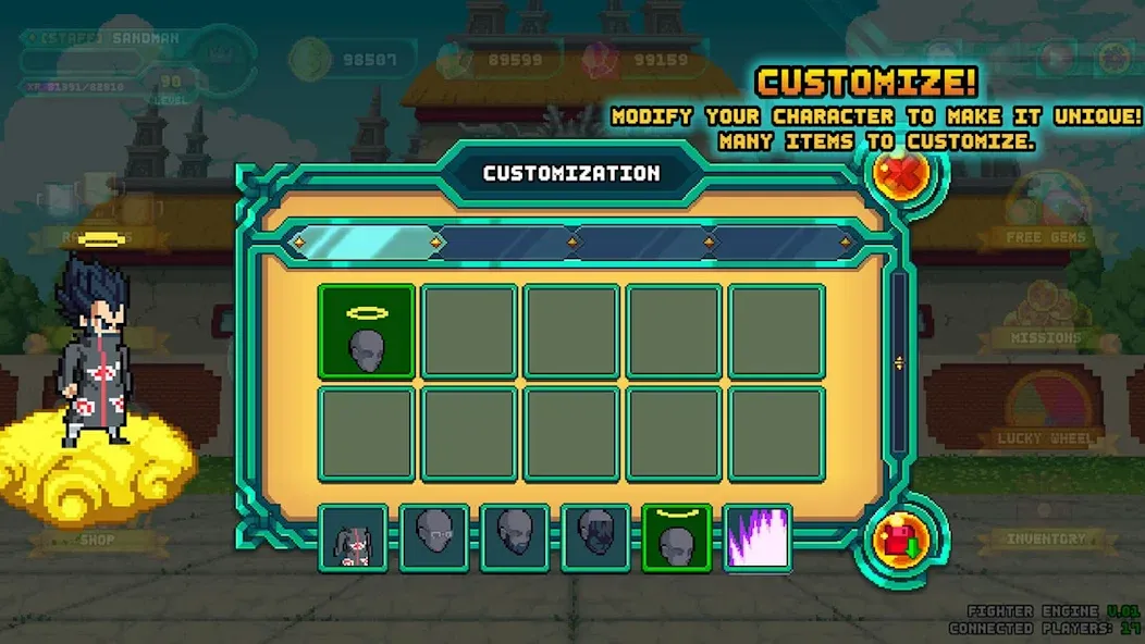 XENO BALL: LEGENDS WARRIORS (Ксено болл) МОД/Взлом [Деньги, Монеты и Меню MOD] Screenshot 5