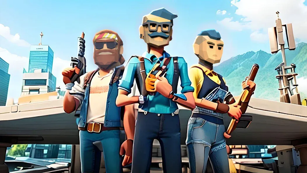 Gangster Car Theft Games (Гангстерская автомобильная война игр) МОД/Взлом [Много монет, Открытые уровни и Мега MOD] Screenshot 4