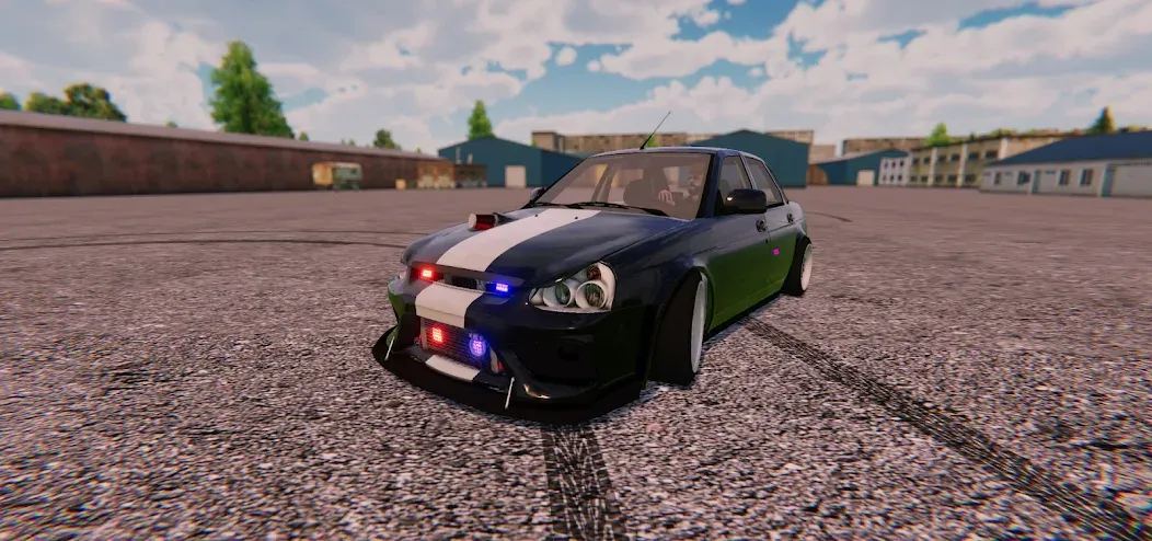 Oper Garage Simulator (Опер Гараж Симулятор) МОД/Взлом [Все открыто, Дополнительные деньги и Меню MOD] Screenshot 1
