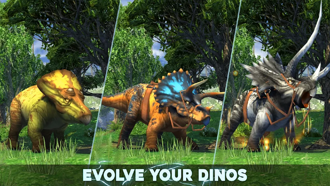Dino Tamers - Jurassic MMO (Дино Дрессировщики) МОД/Взлом [Деньги, Монеты и Меню MOD] Screenshot 1