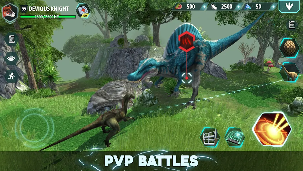 Dino Tamers - Jurassic MMO (Дино Дрессировщики) МОД/Взлом [Деньги, Монеты и Меню MOD] Screenshot 4