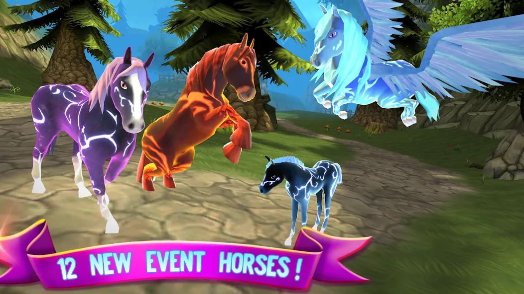 Horse Paradise: My Dream Ranch МОД/Взлом [Меню, Бесконечные монеты и Открытые уровни] Screenshot 1