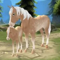 Скачать Horse Paradise: My Dream Ranch взлом на много денег и бесплатный шопинг на Андроид