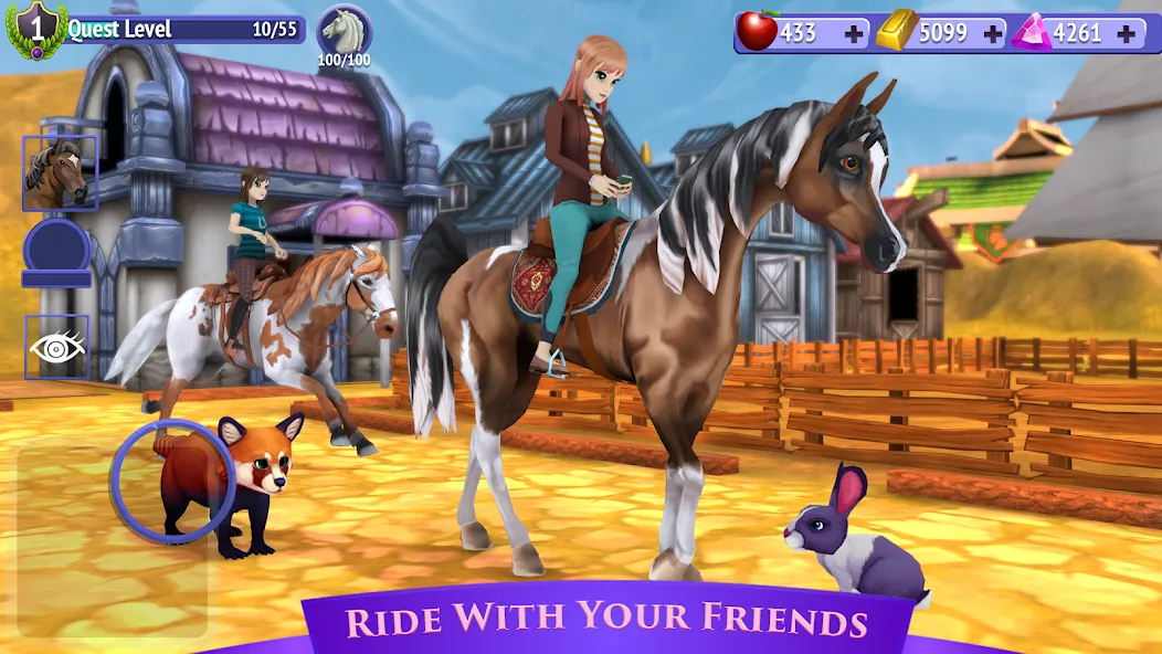 Horse Riding Tales - Wild Pony (Хорс Райдинг Тейлс) МОД/Взлом [Много денег, Монет и Все открыто] Screenshot 5