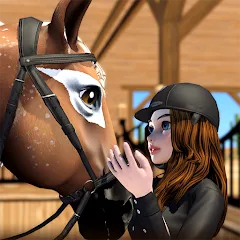 Скачать Star Equestrian - Horse Ranch мод бесконечные деньги и премиум лошади на Андроид бесплатно