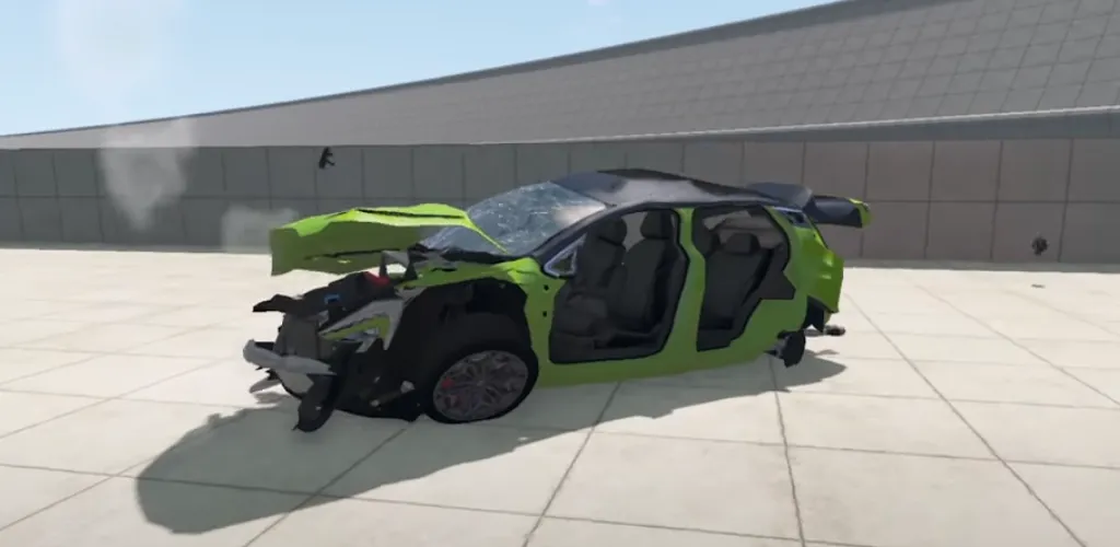 Realistic Car Crash Simulator МОД/Взлом [Деньги, Монеты и Меню MOD] Screenshot 4