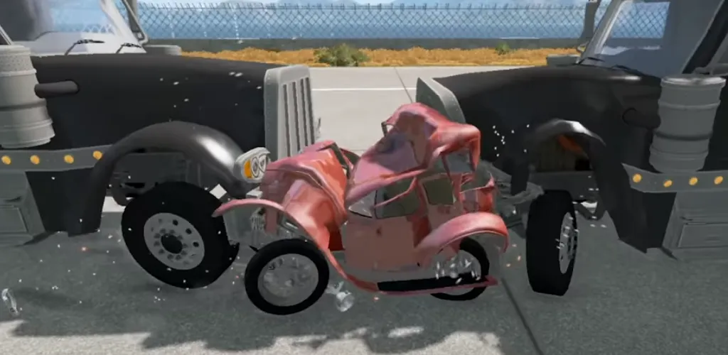Realistic Car Crash Simulator МОД/Взлом [Деньги, Монеты и Меню MOD] Screenshot 5