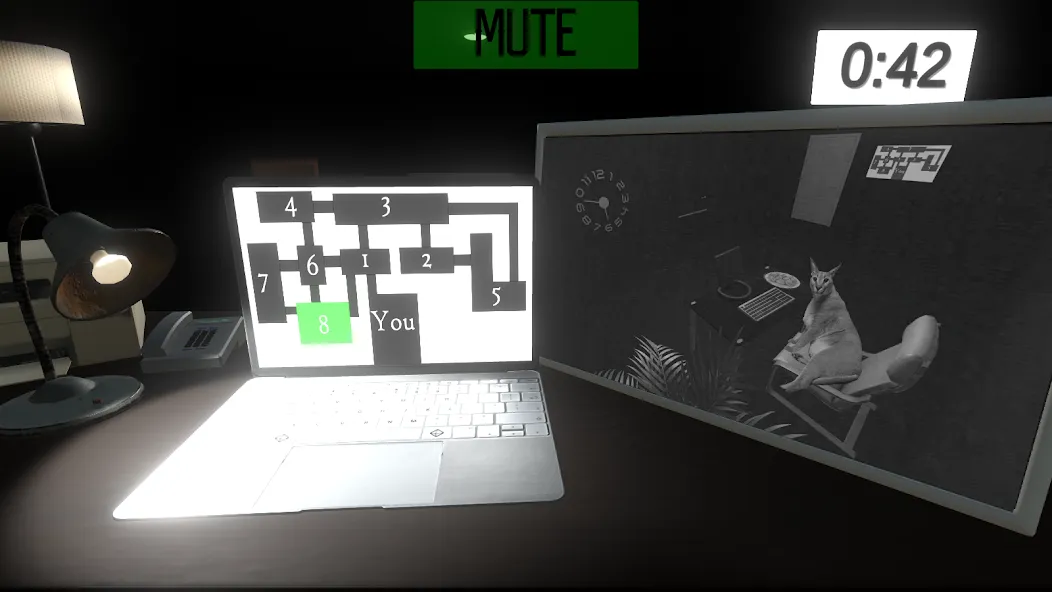 Five nights at Floppa МОД/Взлом [Меню, Бесконечные монеты и Открытые уровни] Screenshot 3
