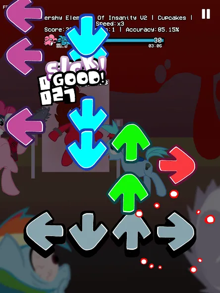 Magic Music Rainbow Battle (Лошадь  Инди 2) МОД/Взлом [Бесконечные деньги, Монеты и Мега MOD] Screenshot 3