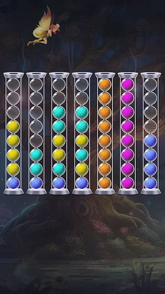 Ball Sort - Color Puzzle Game (Болл Сорт) МОД/Взлом [Меню, Бесконечные монеты и Открытые уровни] Screenshot 2