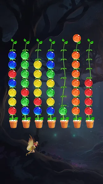 Ball Sort - Color Puzzle Game (Болл Сорт) МОД/Взлом [Меню, Бесконечные монеты и Открытые уровни] Screenshot 4