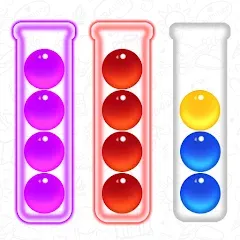 Скачать Ball Sort - Color Puzzle Game Взлом (Без рекламы) на Android бесплатно