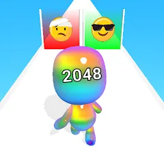 Скачать Man Runner 2048: Run and Merge Взлом (Много денег) на Андроид бесплатно