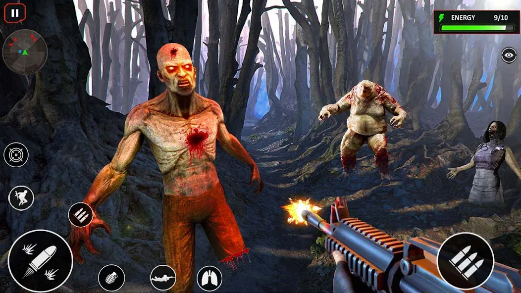Sniper Zombie Shooting (Зомби стреляющая оффлайн игра) МОД/Взлом [Бесконечные деньги, Монеты и Мега MOD] Screenshot 5