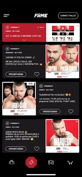 FAME MMA APP (ФЕЙМ ММА АПП) МОД/Взлом [Меню, Бесконечные монеты и Открытые уровни] Screenshot 1