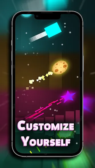 Dash'n'Beat - EDM Rhythm game МОД/Взлом [Много денег, Монет и Все открыто] Screenshot 2