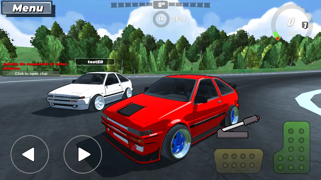 Drift King: Online (Дрифт Кинг) МОД/Взлом [Много денег, Монет и Все открыто] Screenshot 1