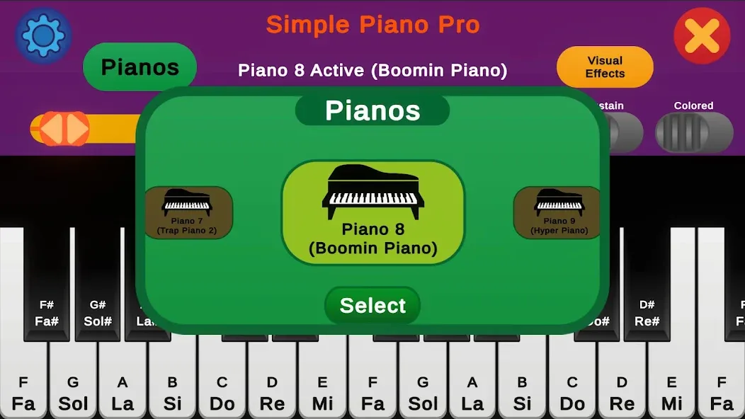 Simple Piano Pro (Симпл Пиано Про) МОД/Взлом [Все открыто, Дополнительные деньги и Меню MOD] Screenshot 5