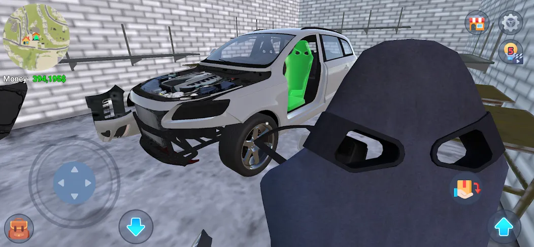 Mechanic 3D My Favorite Car (Механик 3D Моя Любимая Машина) МОД/Взлом [Деньги, Монеты и Меню MOD] Screenshot 3