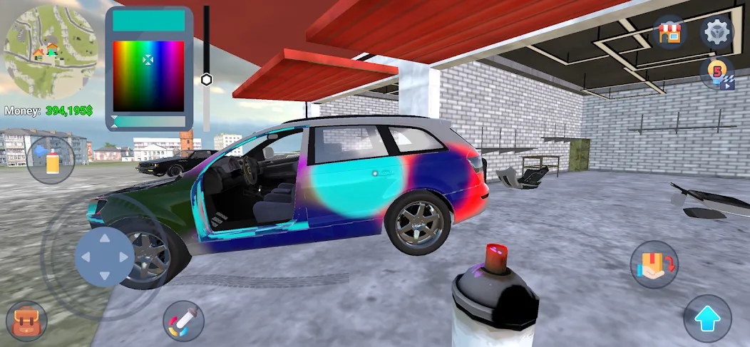 Mechanic 3D My Favorite Car (Механик 3D Моя Любимая Машина) МОД/Взлом [Деньги, Монеты и Меню MOD] Screenshot 4