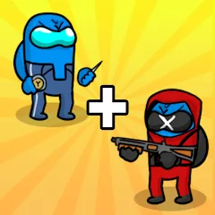 Скачать Взломанная Merge Imposter на Андроид (Много денег) бесплатно