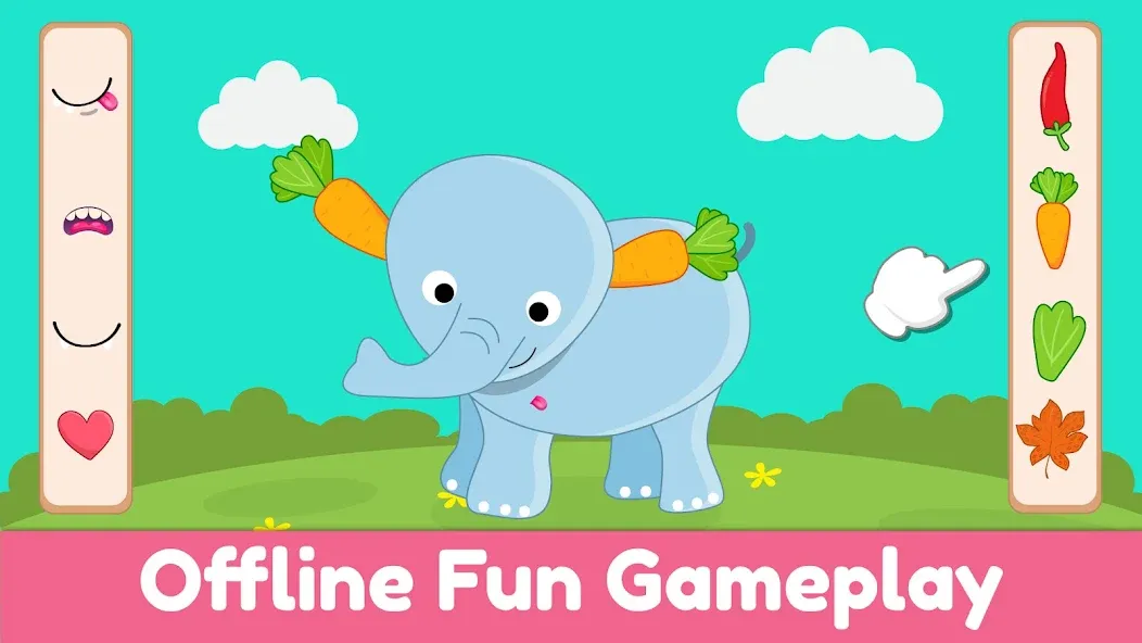 ElePant Kids Learning Games 2+ МОД/Взлом [Много денег, Монет и Все открыто] Screenshot 4