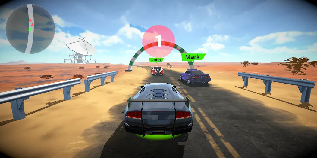 Rally Car : Extreme Fury Race (Ралли Кар) МОД/Взлом [Деньги, Монеты и Меню MOD] Screenshot 1
