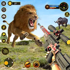 Скачать Взломанная Sniper Animal Deer Hunter Game на андроид с много денег