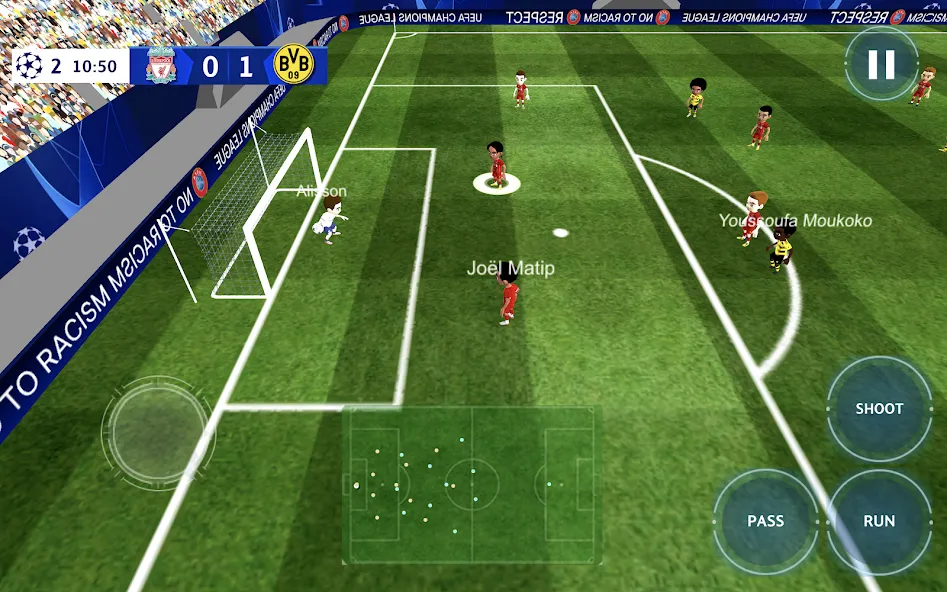 Champions League - UEFA Game (Чемпионс Лига) МОД/Взлом [Меню, Бесконечные монеты и Открытые уровни] Screenshot 5
