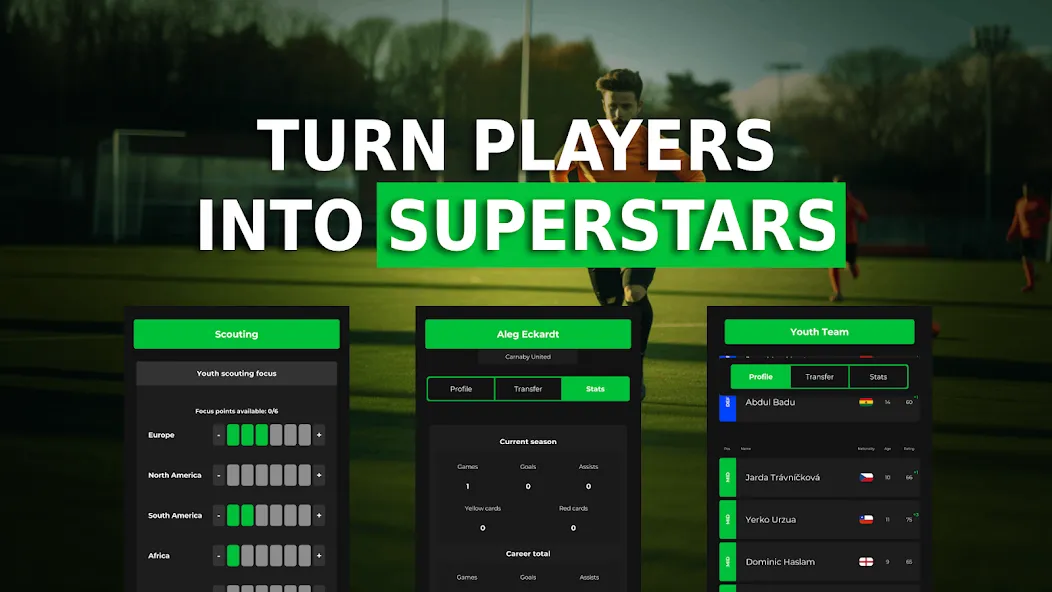 Club Boss - Soccer Game (Клуб Босс) МОД/Взлом [Меню, Бесконечные монеты и Открытые уровни] Screenshot 3