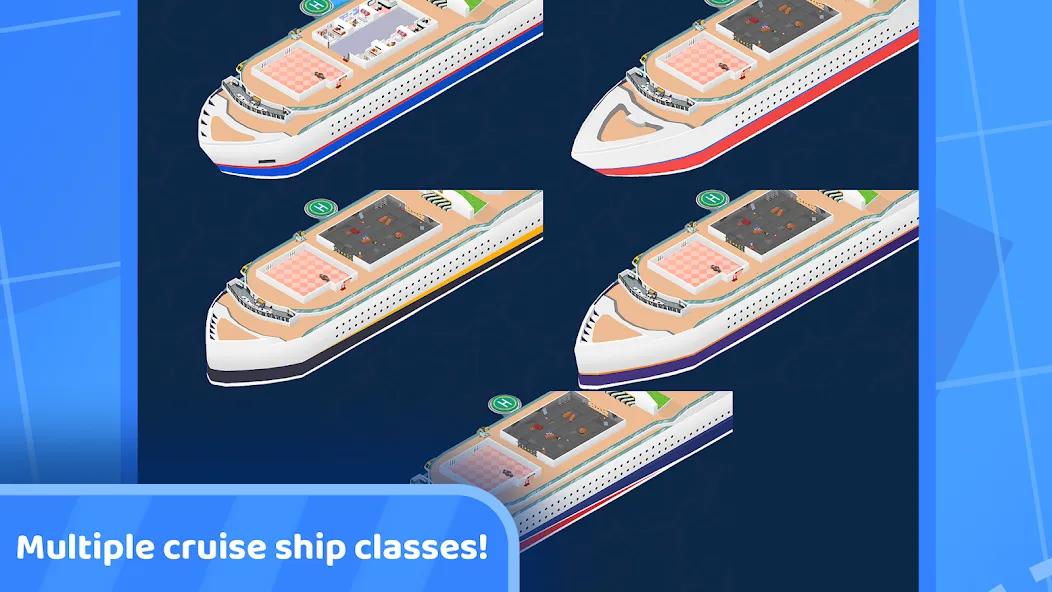 Idle Cruise Ship Simulator (Айдл Круиз Шип Симулятор) МОД/Взлом [Деньги, Монеты и Меню MOD] Screenshot 3