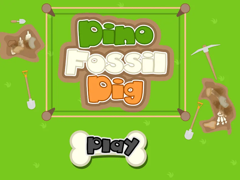 Dino Fossil Dig - Jurassic Adv (Дино Фоссил Диг) МОД/Взлом [Меню, Бесконечные монеты и Открытые уровни] Screenshot 1