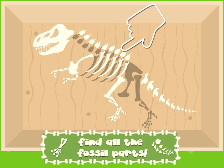 Dino Fossil Dig - Jurassic Adv (Дино Фоссил Диг) МОД/Взлом [Меню, Бесконечные монеты и Открытые уровни] Screenshot 2