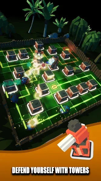 AMazing TD: Towers & Mazes (Эмэйзинг ТД) МОД/Взлом [Бесконечные деньги, Монеты и Мега MOD] Screenshot 5