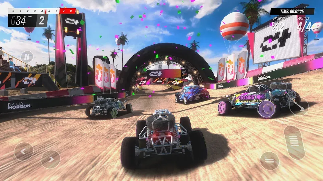 Rally Horizon (Ралли Хорайзон) МОД/Взлом [Бесконечные деньги, Монеты и Мега MOD] Screenshot 3