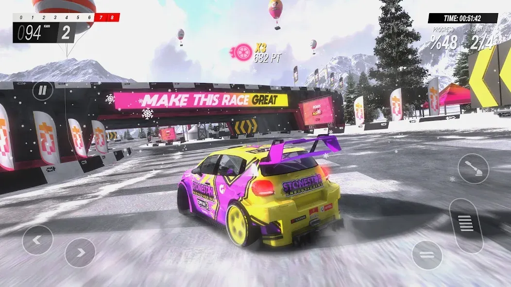 Rally Horizon (Ралли Хорайзон) МОД/Взлом [Бесконечные деньги, Монеты и Мега MOD] Screenshot 4