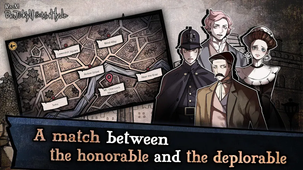 Jekyll & Hyde МОД/Взлом [Все открыто, Дополнительные деньги и Меню MOD] Screenshot 4