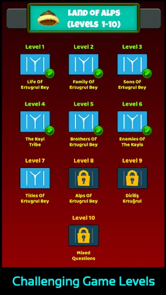 Ertugrul Ghazi Quiz Game МОД/Взлом [Деньги, Монеты и Меню MOD] Screenshot 4