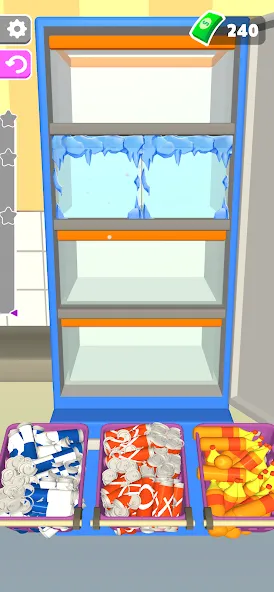 Fill The Fridge (Филл тхе Фридж) МОД/Взлом [Меню, Бесконечные монеты и Открытые уровни] Screenshot 1