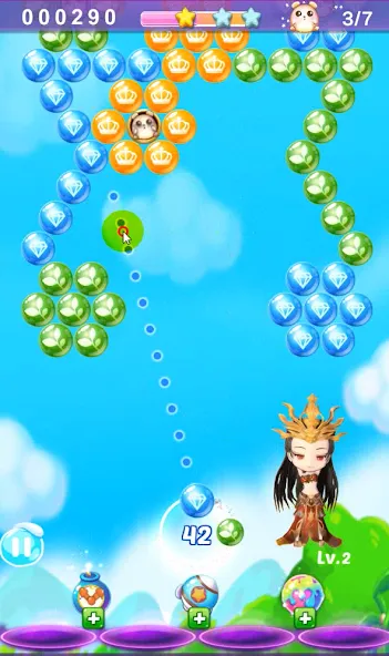 Shoot Bubble Puzzle (Шут Бабл Пазл) МОД/Взлом [Много монет, Открытые уровни и Мега MOD] Screenshot 3