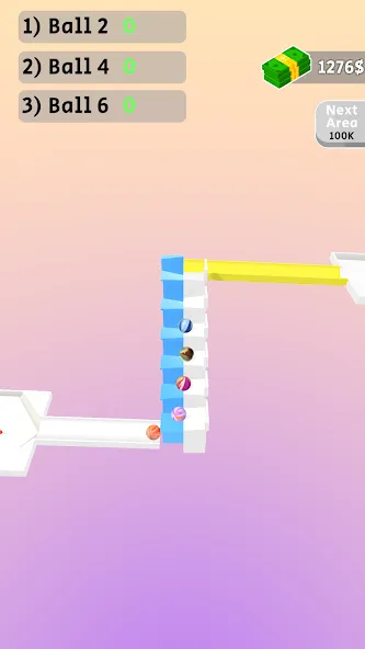 Marble Race (Марбл рейс) МОД/Взлом [Много монет, Открытые уровни и Мега MOD] Screenshot 2