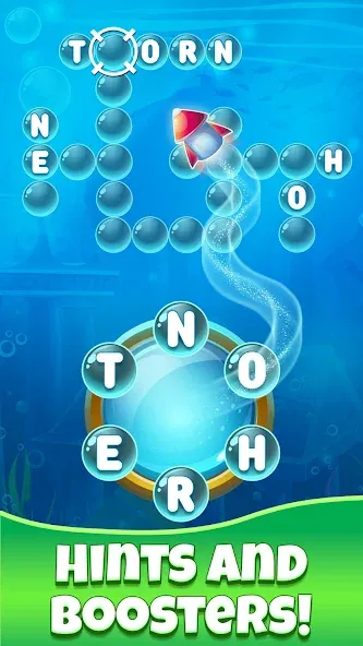 Gold for words: anagram games МОД/Взлом [Меню, Бесконечные монеты и Открытые уровни] Screenshot 3