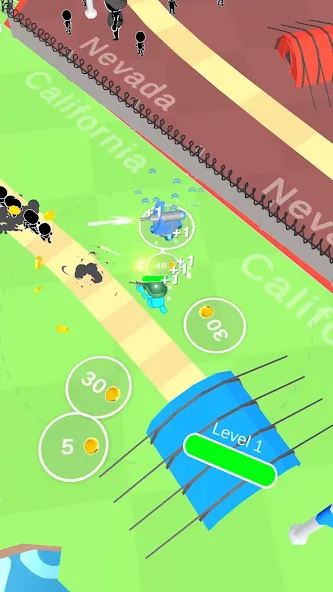 Fight For America: Country War (Файт фор Америка) МОД/Взлом [Деньги, Монеты и Меню MOD] Screenshot 2