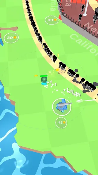 Fight For America: Country War (Файт фор Америка) МОД/Взлом [Деньги, Монеты и Меню MOD] Screenshot 5