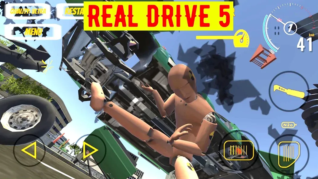 Real Drive 5 (Реал Драйв 5) МОД/Взлом [Много монет, Открытые уровни и Мега MOD] Screenshot 1