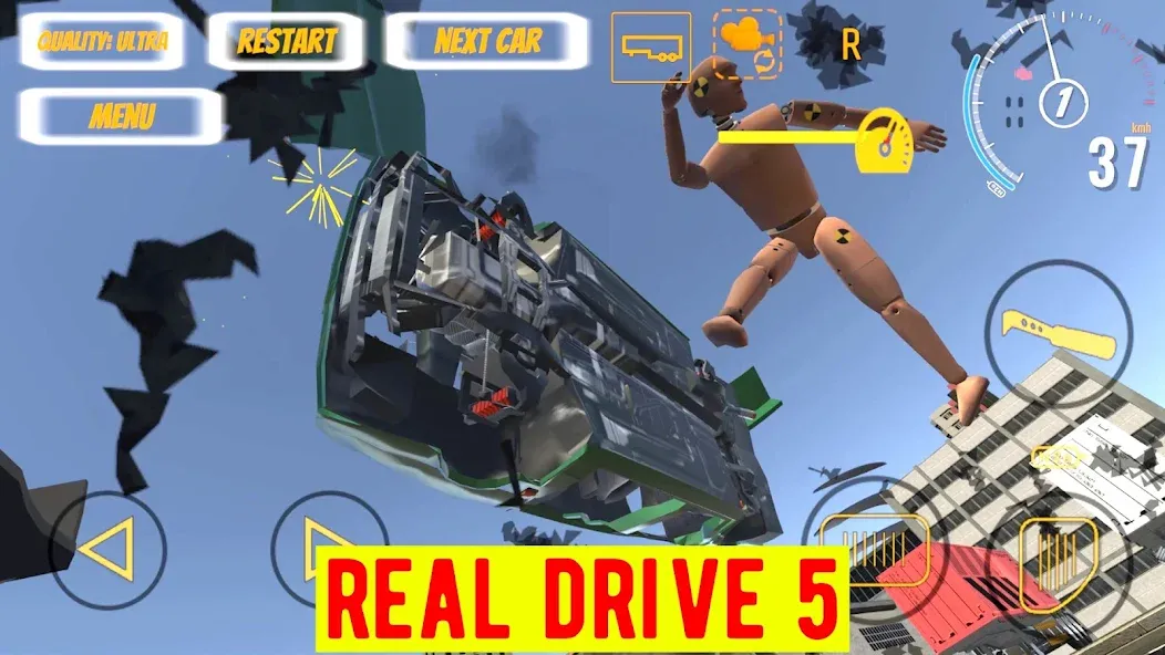 Real Drive 5 (Реал Драйв 5) МОД/Взлом [Много монет, Открытые уровни и Мега MOD] Screenshot 2