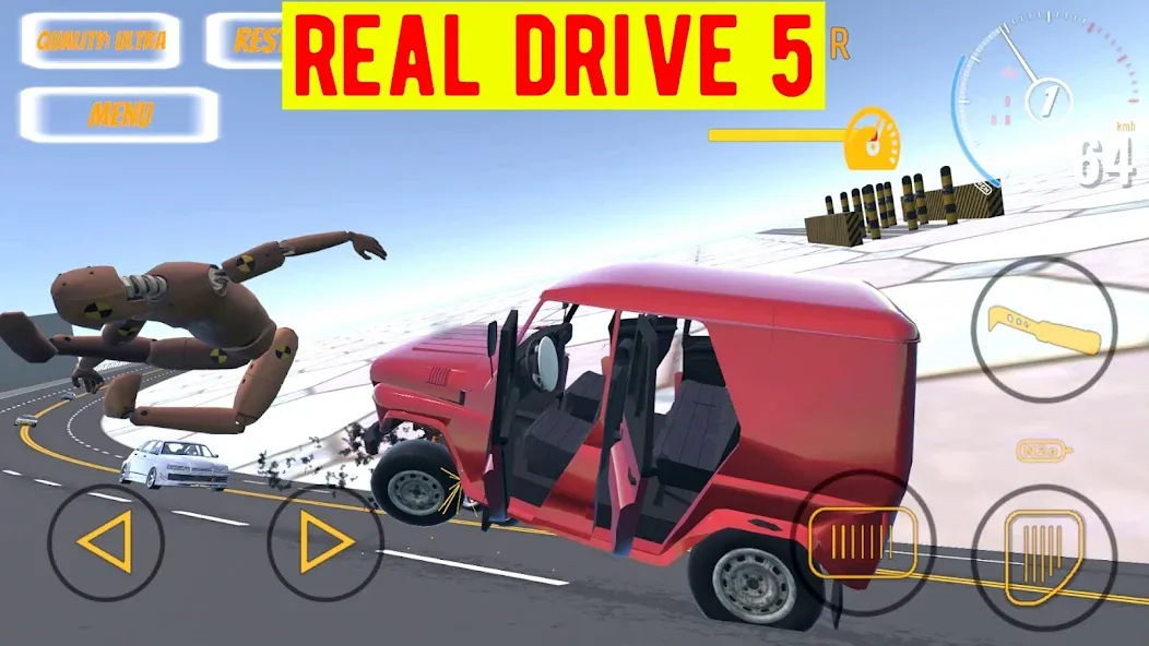 Real Drive 5 (Реал Драйв 5) МОД/Взлом [Много монет, Открытые уровни и Мега MOD] Screenshot 5