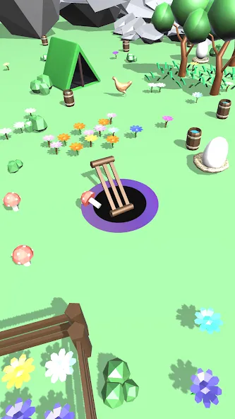Hole Vacuum 3D (Хол Вакуум 3Д) МОД/Взлом [Много монет, Открытые уровни и Мега MOD] Screenshot 5